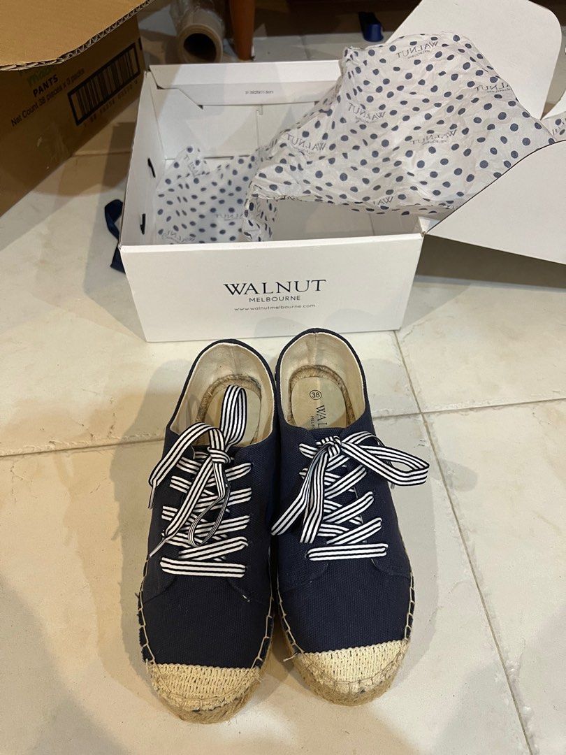 Walnut espadrilles cheap