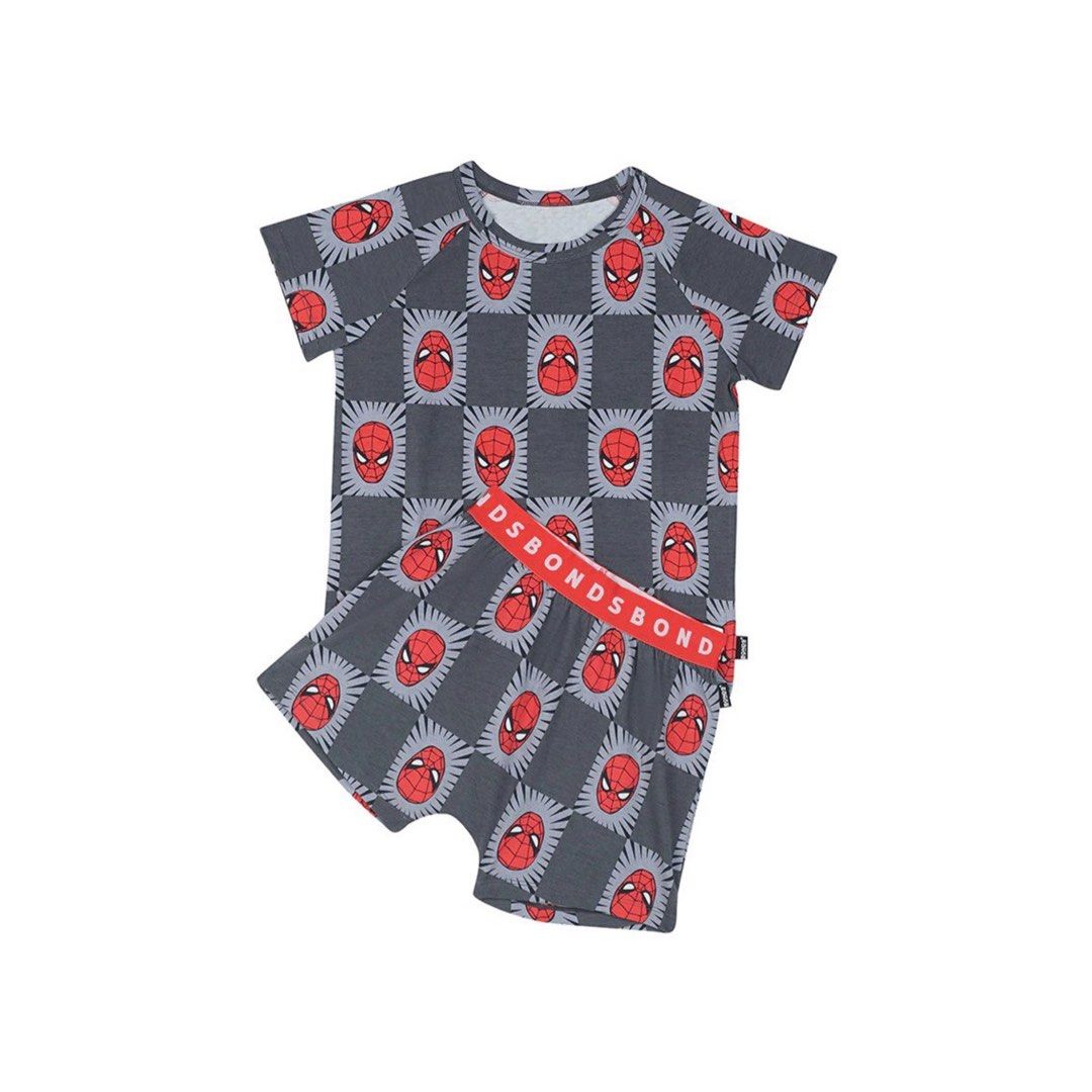 BONDS KIDS TEE SLEEP SET PYJAMAS Pop Art Spidey Iron Ore Spiderman Babies Kids Babies Kids Fashion on Carousell