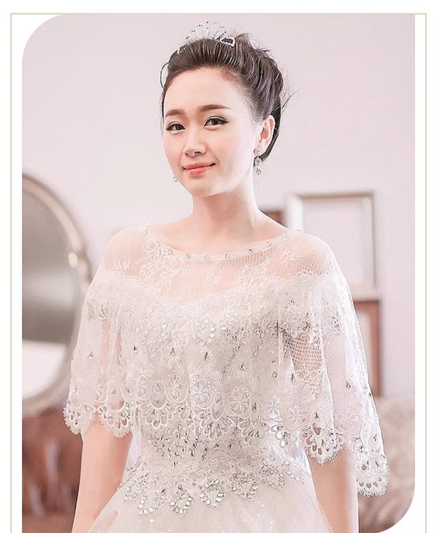 Bridal Wedding Lace Shawl