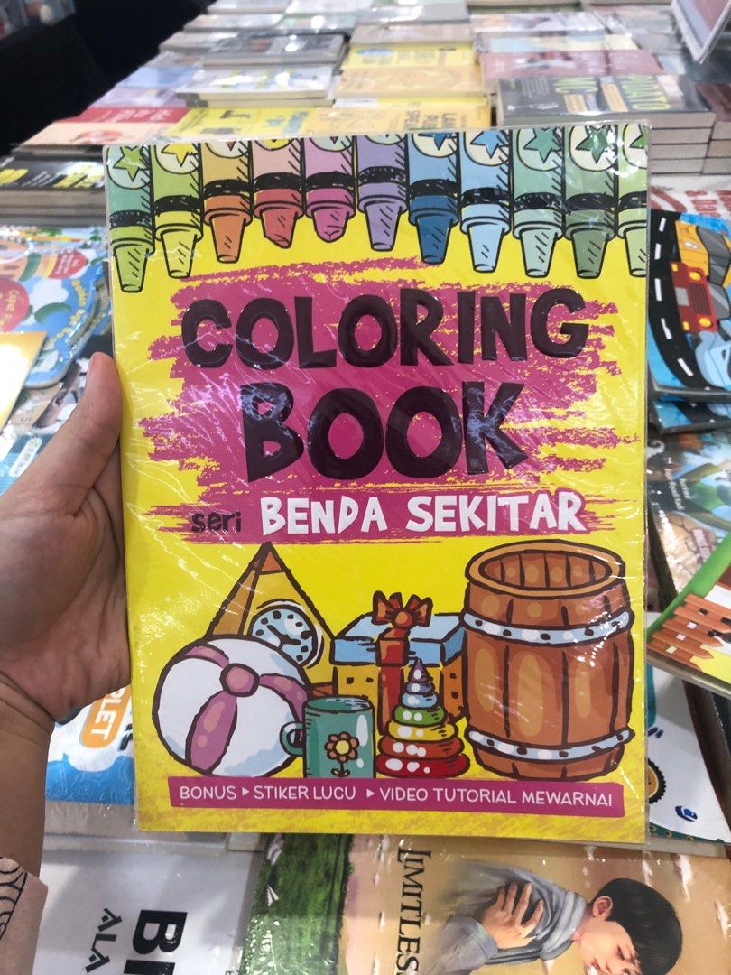 Buku mewarnai anak / coloring book, Bayi & Anak, Lainnya di Carousell
