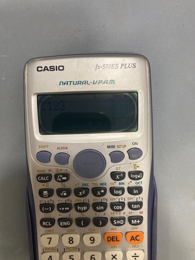 Casio 570es deals