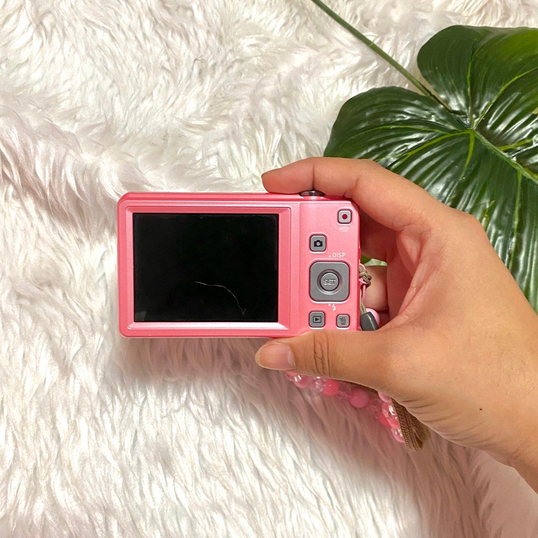 Casio Exilim EX-Z28 Pink Rare Digicam Digital Camera, Photography