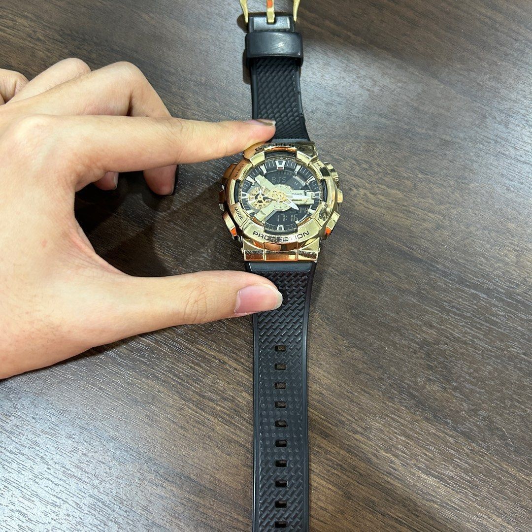 Casio G Shock limited GM 110G 1A9 Gold Metal Men Watch