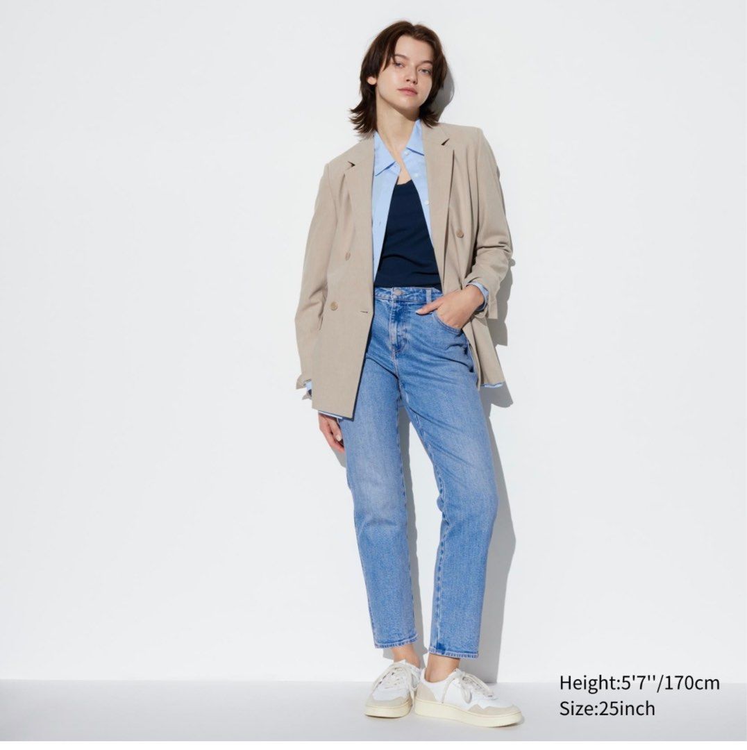 Wide Leg Uniqlo Slim Boyfriend Tapered Jual UNIQLO JEANS Skinny