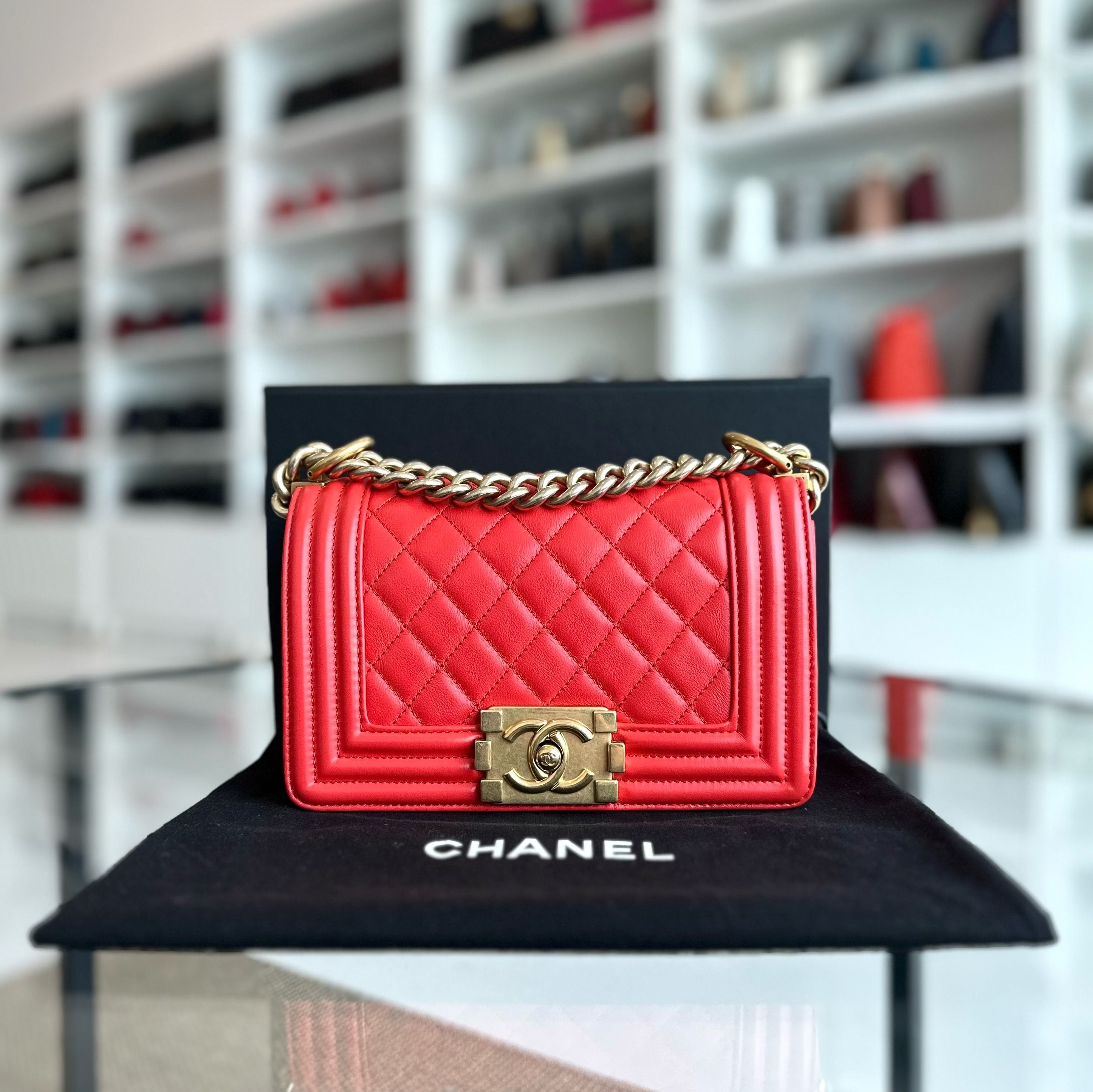 Chanel le boy 20cm cheap