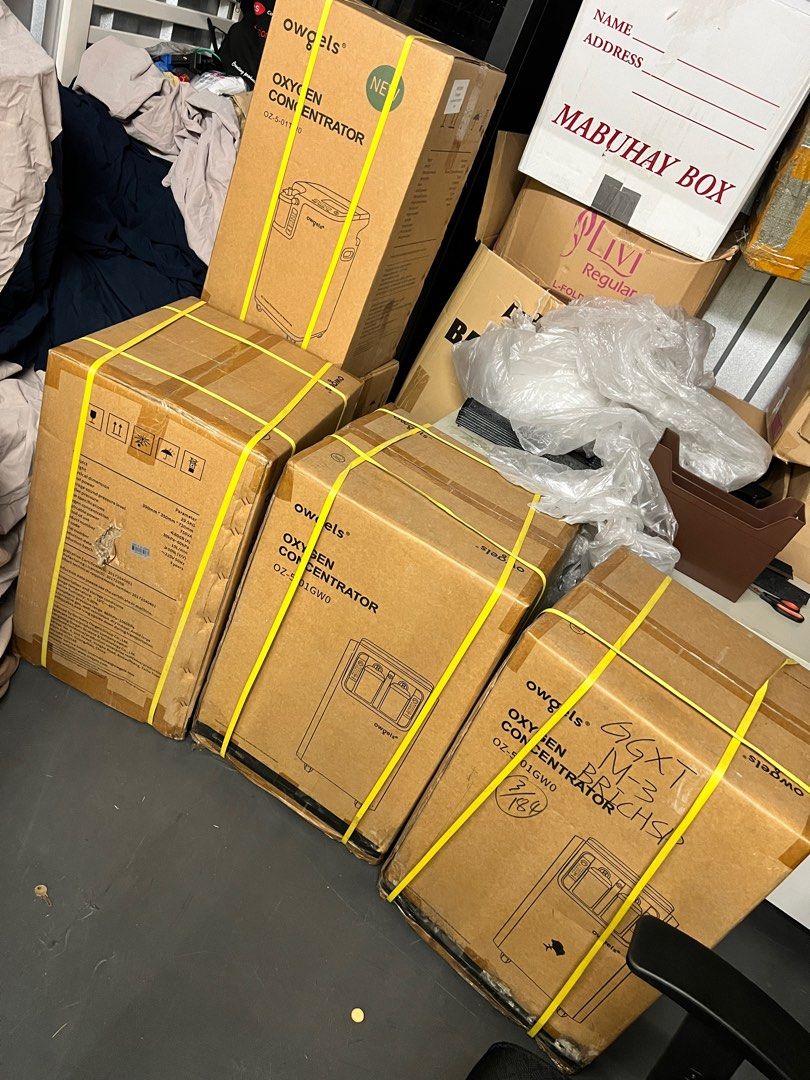 Closing out sale Owgels Oxygen Concentrator (Category: Medical Supplies & Tools) located in Makati City. Submitted by zcount23 (Listing ID 1289379576, Image 3). Description: BODEGA SALE🔥 BRAND NEW OXYGEN CONCENTRATOR (Unopened Box) Limited Stocks Only! Medical Grade Owgels 5L Oxygen Concentrator ₱18,000.00 Owgels 10L Oxygen Concentrator ₱32,000.00 Generic 5L Oxygen Concentrator ₱10,000.00.