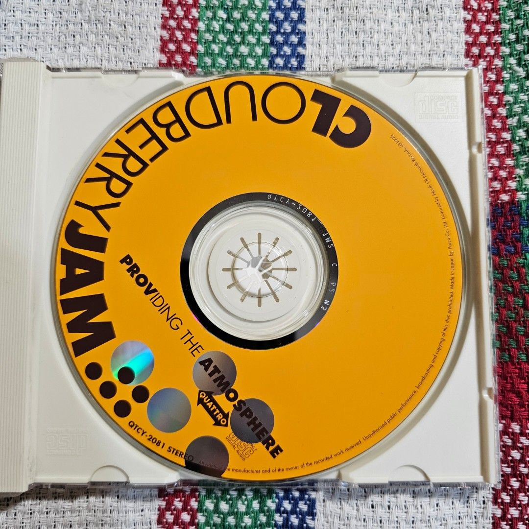 Cloudberry Jam - Providing the Atmosphere - CD NM (Category: CDs & DVDs) located in Quezon City. Submitted by serefrenpaz (Listing ID 1289415162, Image 2). Description: Good Day Buyers. Here are the payment options PAYPAL GCash - 09164862096 Bank Deposit - BPI, BDO, Unionbank, Landbank Palawan, Cebuana Meet Up - McDo Kamias, Jolibee Anonas Kamias Intersection or KFC Anonas Delivery Options JRS - +120 Pesos shipping cost for JRS within Metro Manil