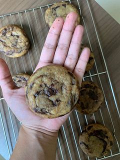 Dark Chocolate Chunk New York Style COOKIES DAVAO ONLY FRESH BAKED HOME MADE