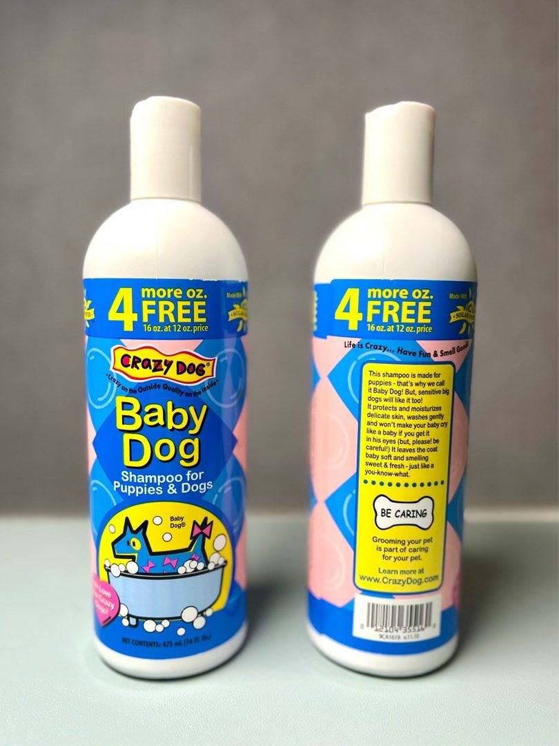 Crazy dog baby dog shampoo cheap