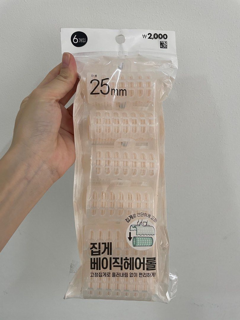 DAISO KOREA Hair Curlers Rollers