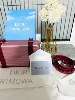 Dior x Rimowa Aluminum clutch