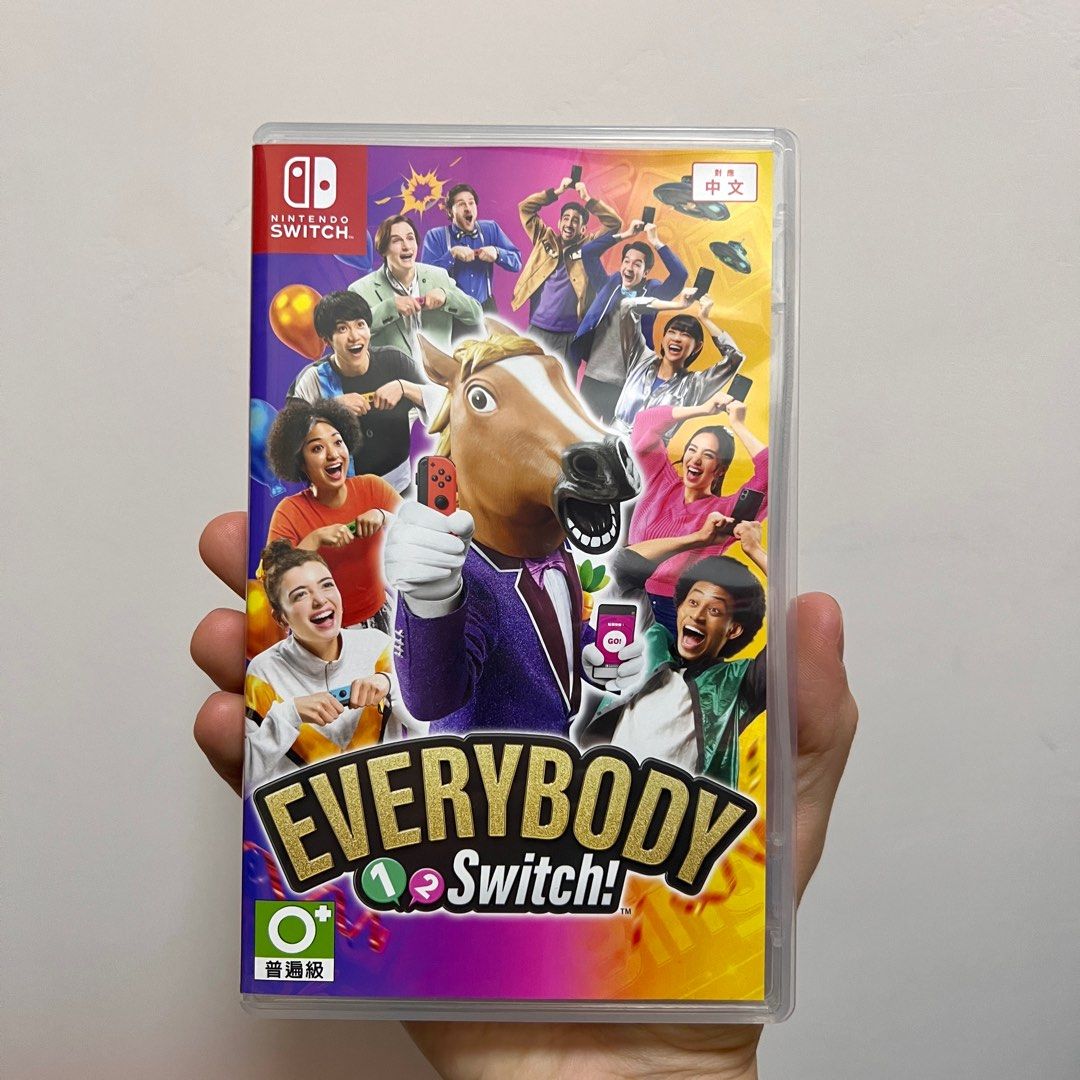 Everybody 1 2 switch one two switch game, 電子遊戲, 電子遊戲, Nintendo 任天堂-  Carousell