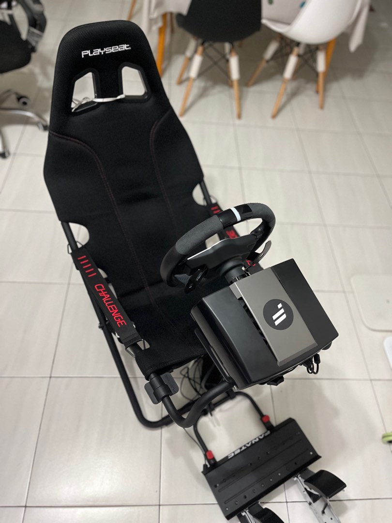 Fanatec CSL Elite Racing Wheel Playseat Challenge Actifit Video