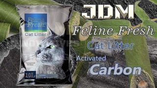 FELINE FRESH CAT LITTER SAND CHARCOAL 10L