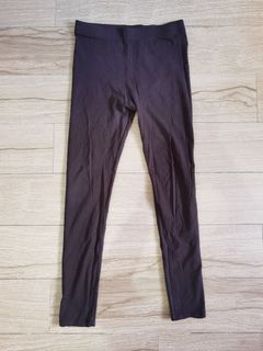 Forever 21 Chocolate Brown Cotton Leggings