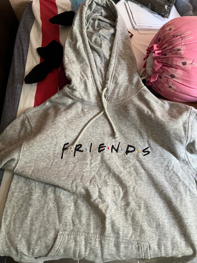 Friends hoodie hotsell grey