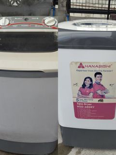 fujidenzo washer & hanabishi dryer 4k