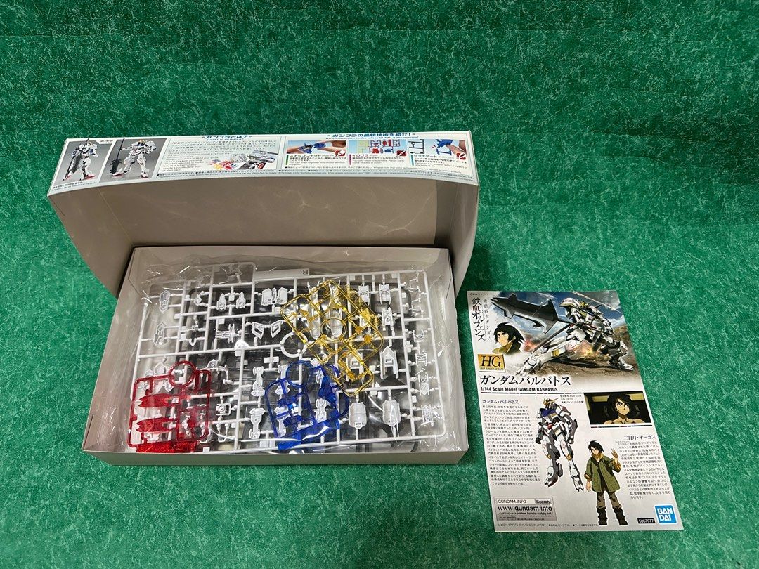 HG 1/144 Gundam Barbatos Solid Clear Ichiban Kuji 2022 Prize C (Category: Gundam Model Kits) located in Singapore. Submitted by hobbylounge (Listing ID 1289397478, Image 2). Description: HG 1/144 Gundam Barbatos Solid Clear Ichiban Kuji 2022 Prize C - BNIB, all runners sealed - Price fixed - Self-collect at meet-up locations below or add $5 for delivery.