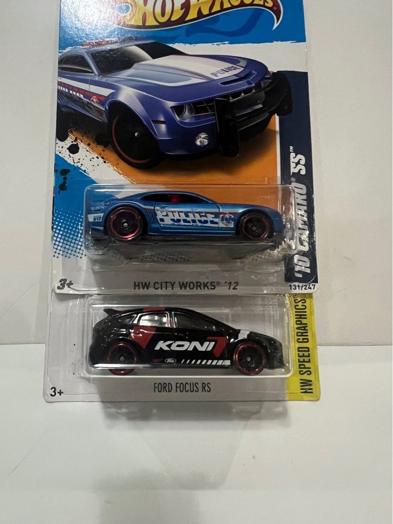 Hotwheels Chevy Camaro diecast matchbox (Category: Vehicle & Diecast Models) located in Quezon City. Submitted by steve088 (Listing ID 1137577098, Image 1). Description: Hotwheels 1:64 scale 120 each Meetup: Que ave corner roces Across fishermall Pickup: Banawe Shipping or Grab Lalamove.