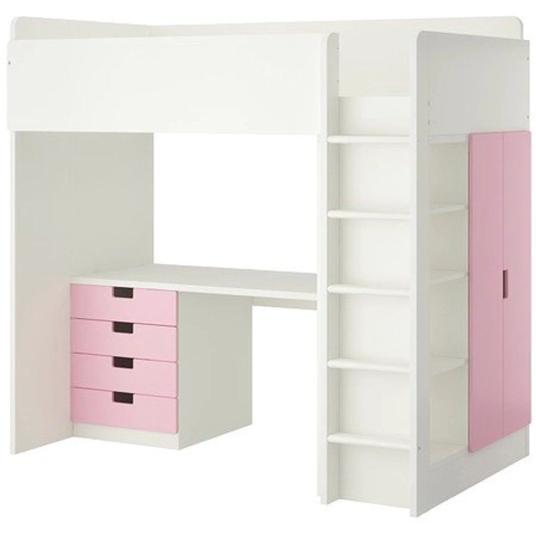Ikea bed shop with study table