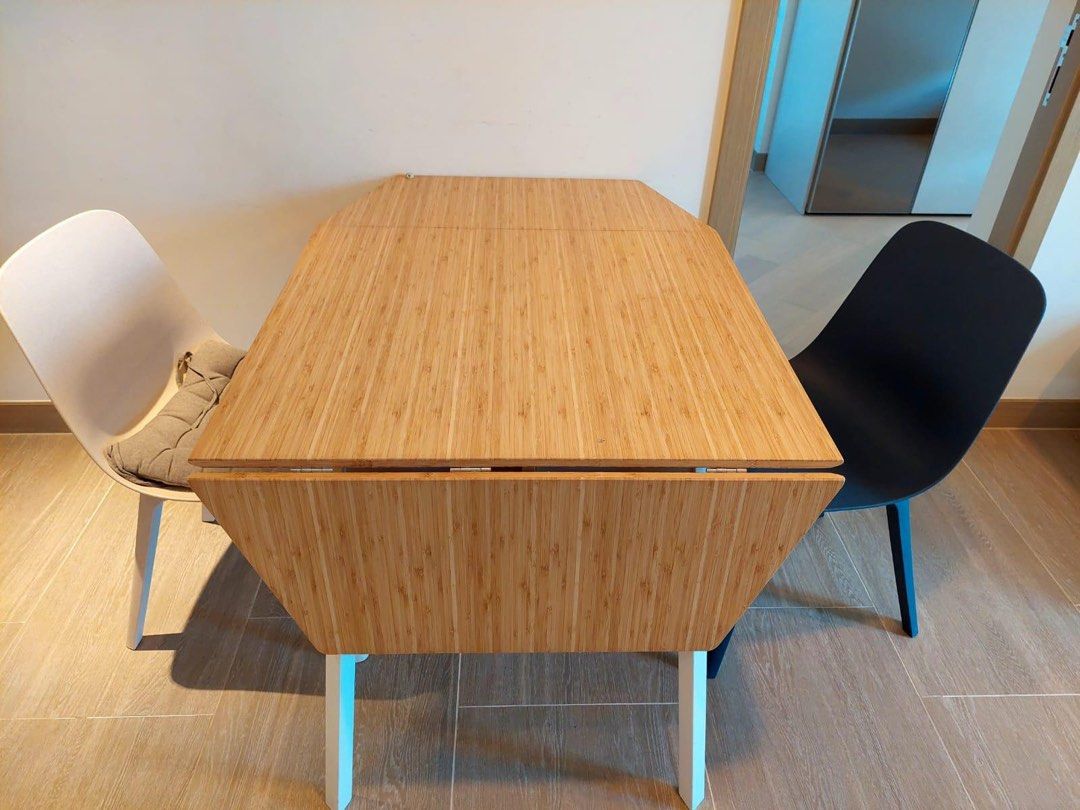 Ps 2012 Ikea Table Fold Down Sides IKEA PS 2012 Extendable Table