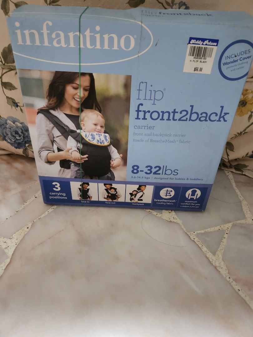 Flip front2back discount carrier