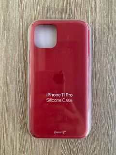 Iphone 11 Pro Silicon Case Red - Apple Product