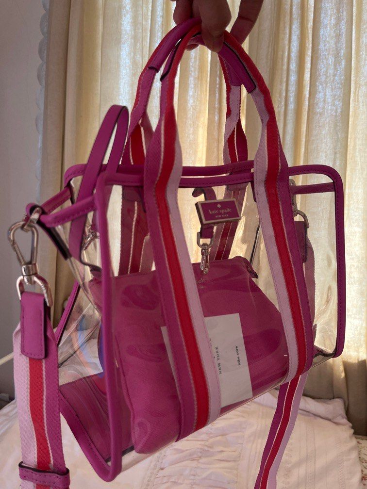 Kate spade sam see through satchel cheap
