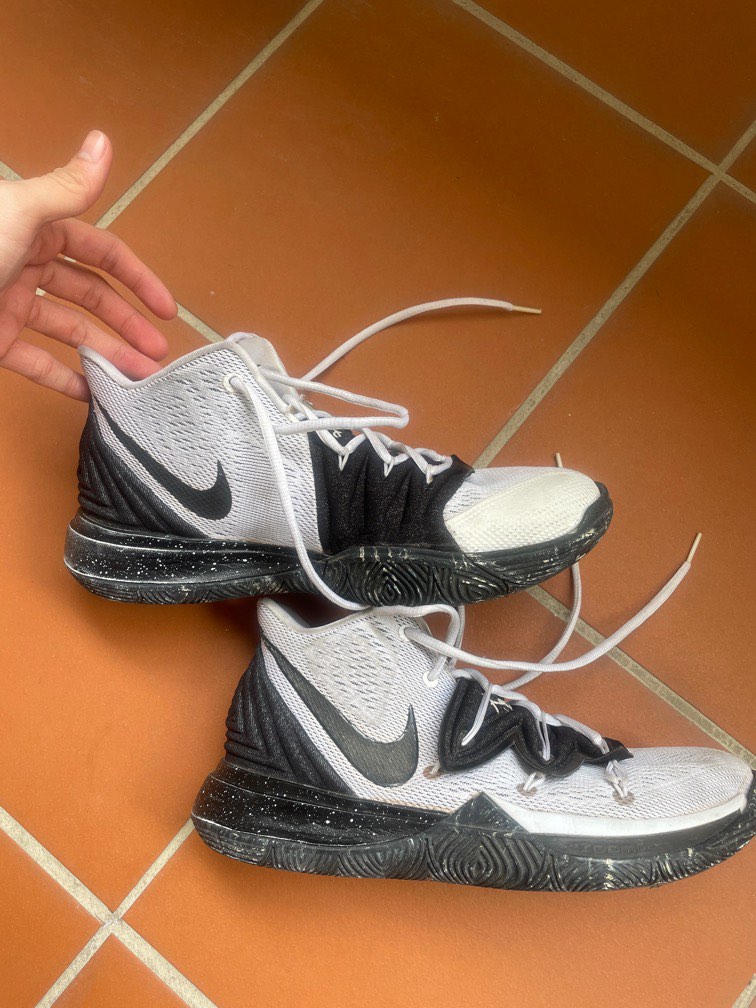 Kyrie 5 cookies and cream on feet 2025