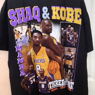 Vintage Y2K Nike Los Angeles Lakers 2000 Championship T Shirt Size