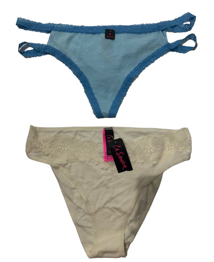 La senza lace panty Underwear g string thong, Women's Fashion, New  Undergarments & Loungewear on Carousell
