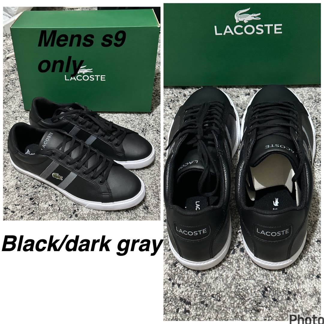 Lacoste shoes size deals