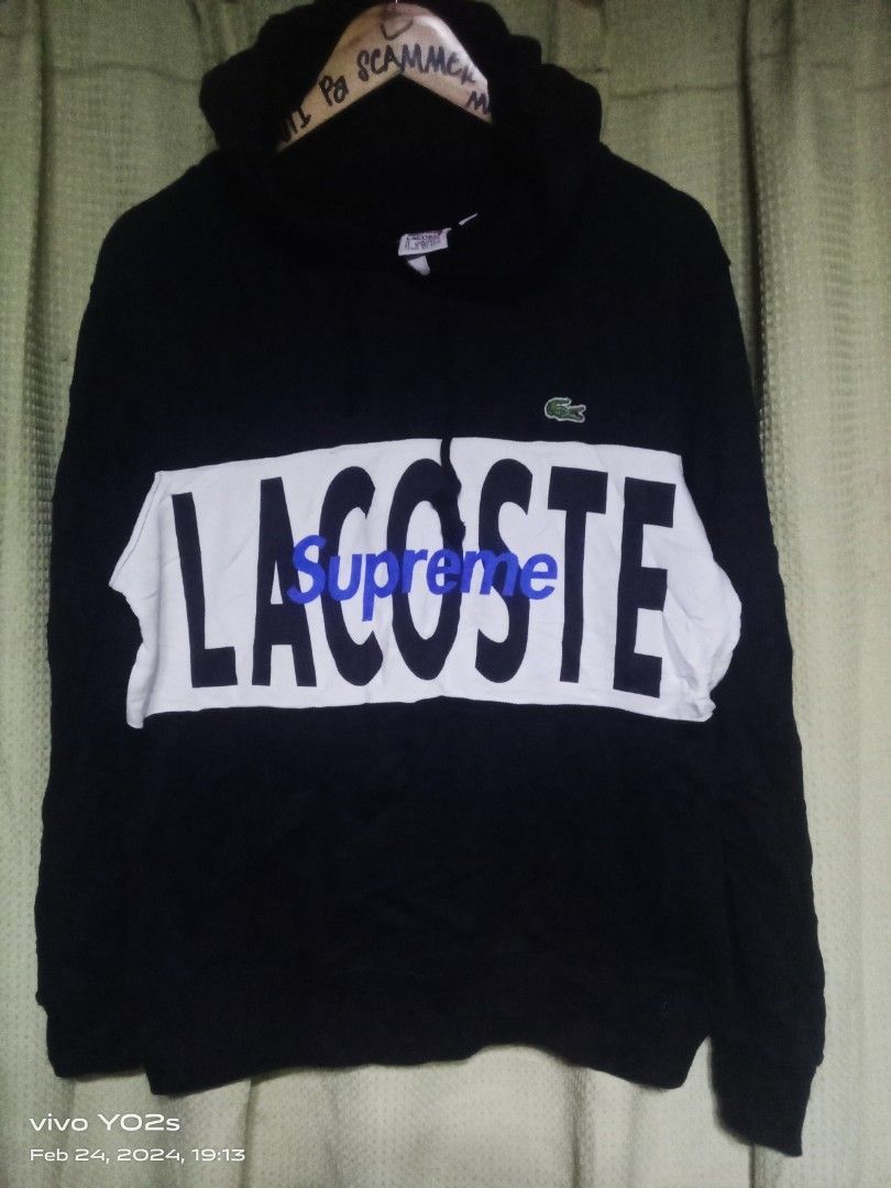Sudadera lacoste supreme best sale