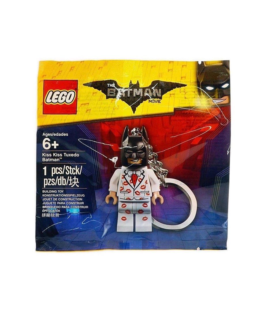 LEGO 5004928 The LEGO Batman Movie Kiss Kiss Tuxedo Batman Key Chain