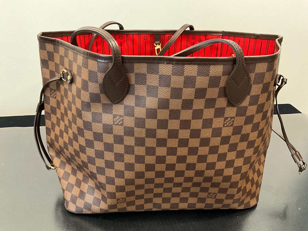 louis vuitton damier ebene neverfull gm