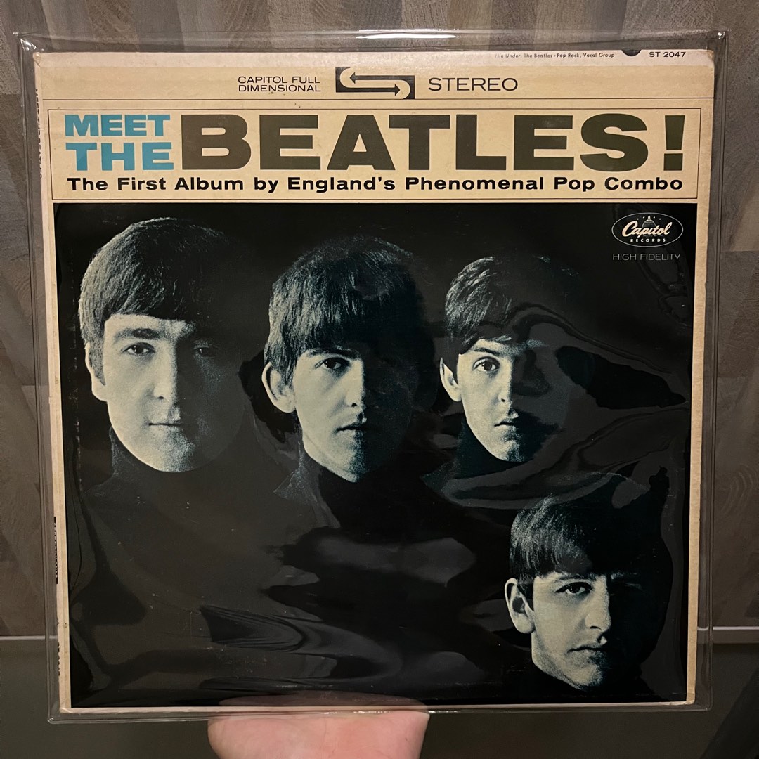 初回Odeon赤盤☆MEET THE BEATLES ! ビートルズ！ - その他