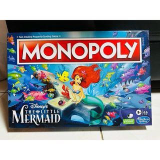 Monopoly Hasbro Gaming Disney's The Little Mermaid Edition Board Game for Family and Kids