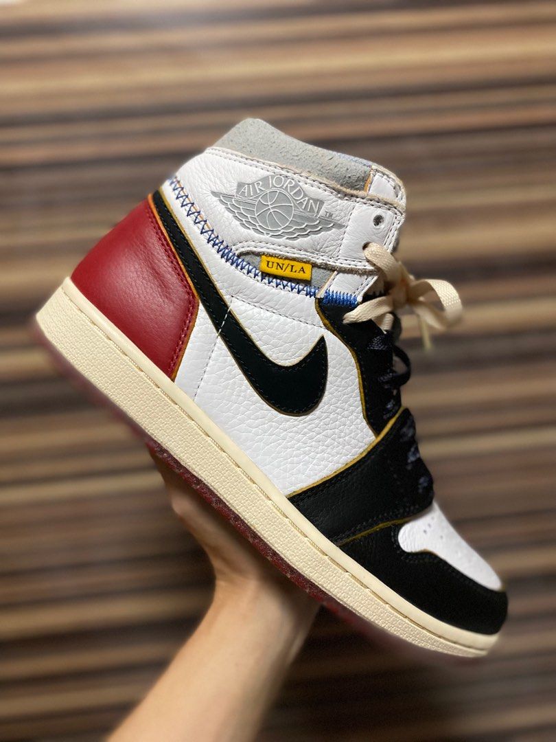 Air jordan 1 high union la black toe 2025