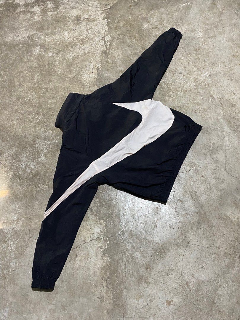 Nike big swoosh packable hood Men s Fashion Coats Jackets and