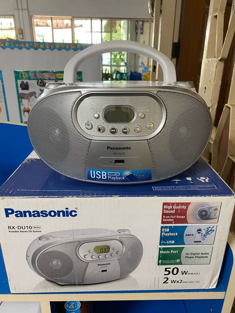 Panasonic RX-DU10 Portable CD Radio Player