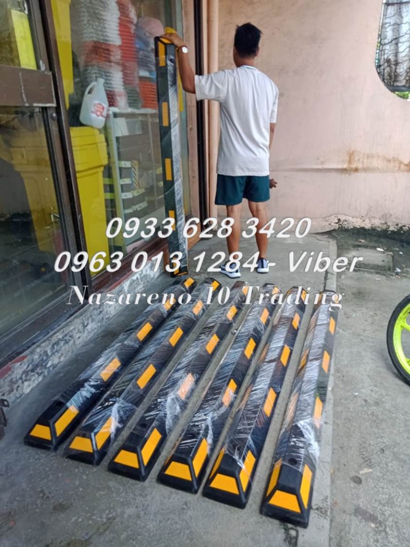Parking Block Stopper, Commercial & Industrial, Construction & Building ...
