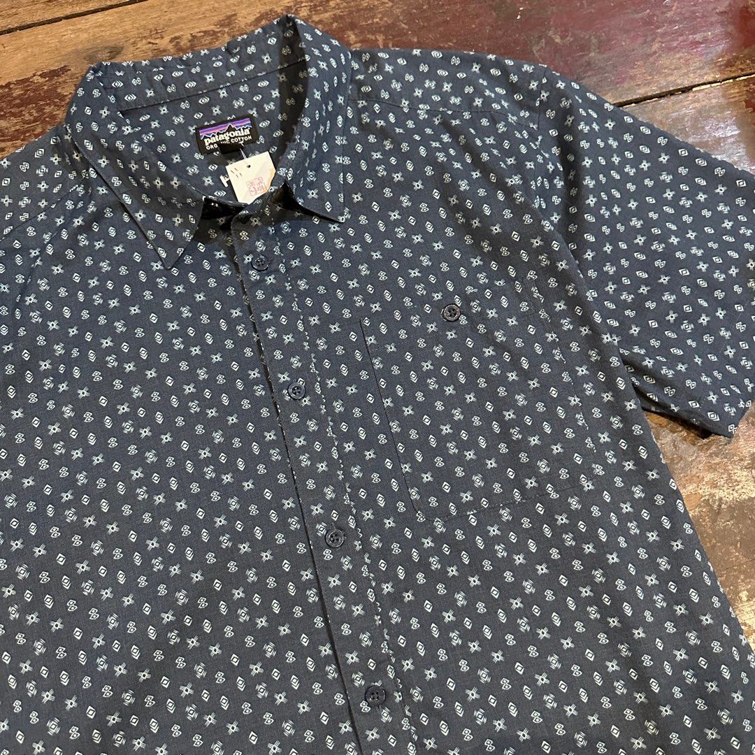 Patagonia linen shirt top