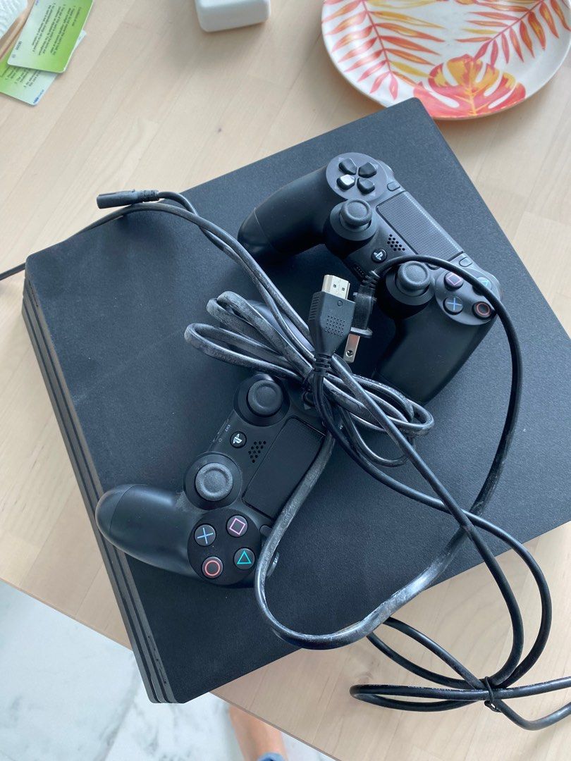 Playstation 4 Console plus 2 controllers Video Gaming Video Game