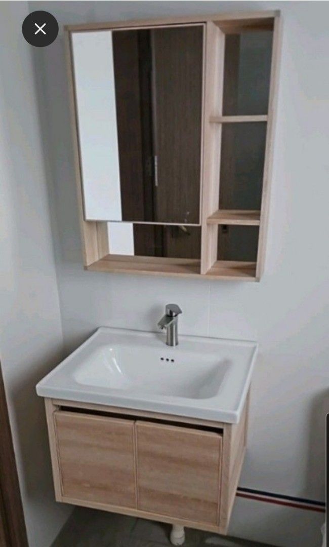 PROMO Left 2 Vanity Mirror Bathroom Toilet Sink, Furniture