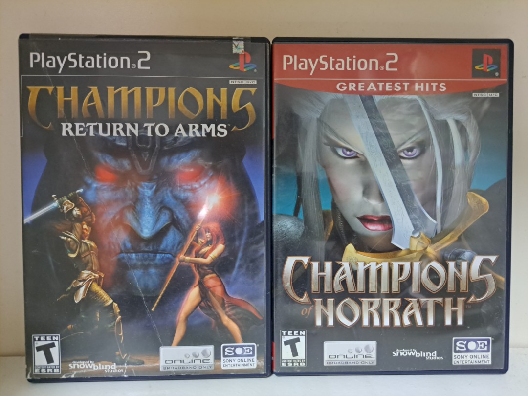 Ps2 Champions return to arms / of norrath, Video Gaming, Video Games,  PlayStation on Carousell