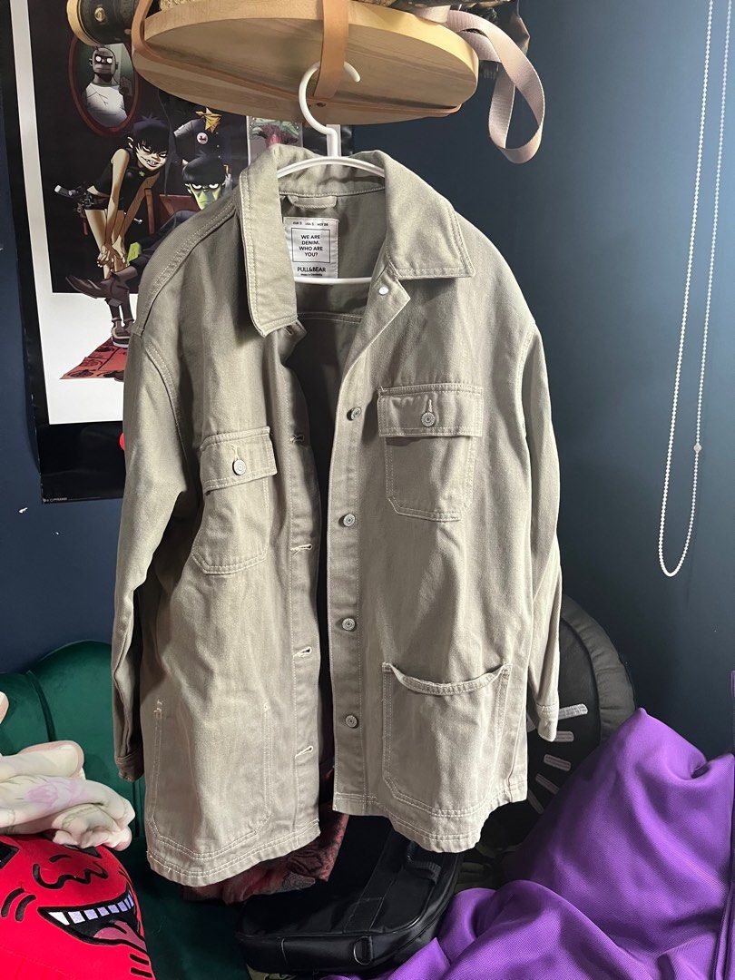 Pull and bear utility jacket outlet