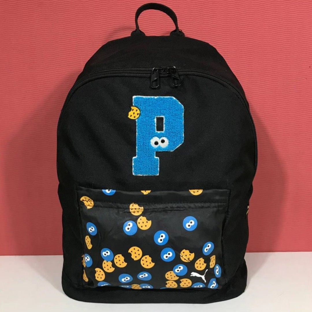 Puma x Sesame street Cookies Monster Backpack Anak Bayi Anak
