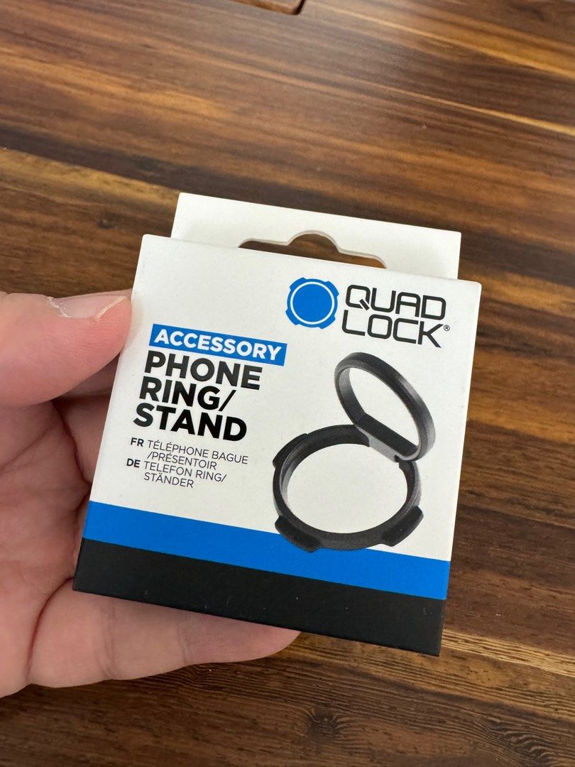 Quad Lock Phone Ring/ Stand, Mobile Phones & Gadgets, Mobile & Gadget Accessories, Other Mobile