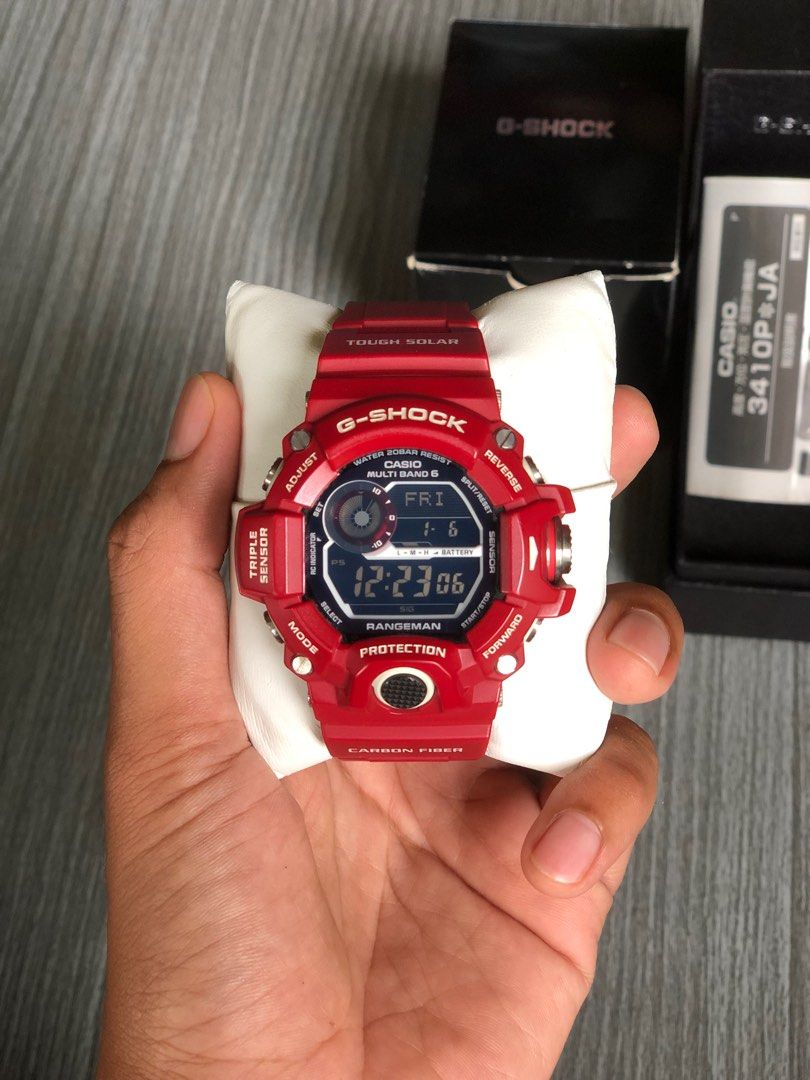 RANGEMAN RDJ MEN IN RECUE RED Men s Fashion Watches
