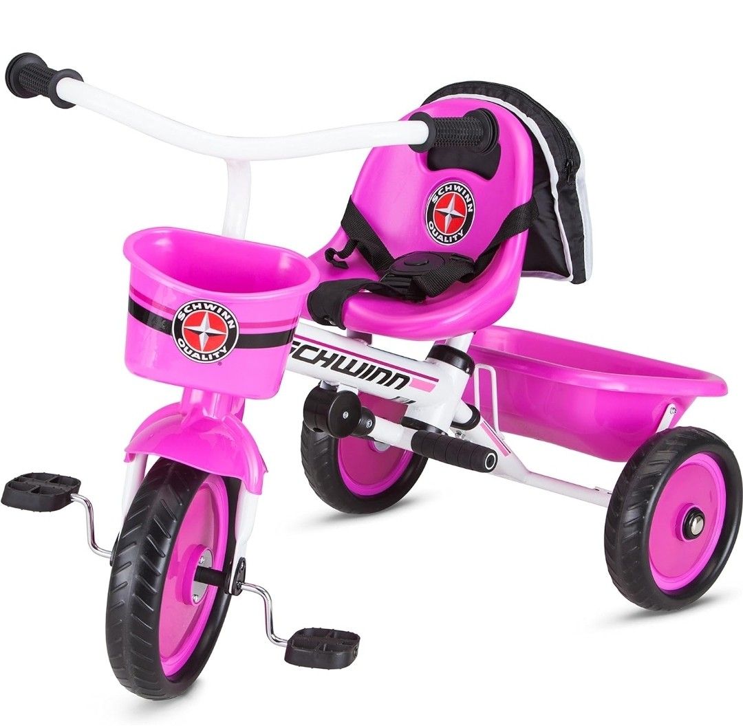 Schwinn easy best sale steer tricycle pink
